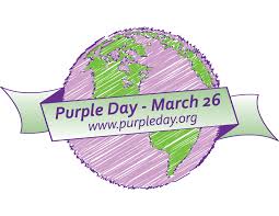 National volunteer day in 2021. Event Ideas Purple Day