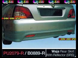 Kemunting beach resort melaka tarikh: B0889 R Proton Waja Fiber Rear Skirt With Reflector Srs Lazada