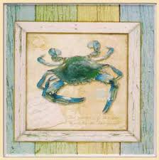 Maryland crab skewer decorations for home. Maryland Home Decor Blue Crab Decor
