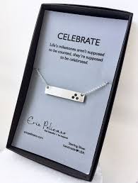 Our 30th birthday gifts are perfect to help your friends to remember that they're still young and can still have a laugh. Happy Birthday Bar Necklace Shop Erin Pelicano Jewelry
