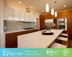 Kitchens with white cabinetry have a lot of flexibility. China White Uv Paint Wall With Wooden Veneer Base Kitchen Cabinet China Kitchen Cabinets Kitchen Furniture