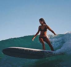 5 Panels Canvas Painting Wall Art Surfing Sport Picture Prints On Canvas Modern Landscape Unframed Artwork For Living Room Bedroom Home Decor No Frame In 2020 Surfing Pictures Surfing Photos Surfing