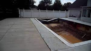 Here are the basics of how to replace a pool coping successfully. Pool Removal How We Remove A Fiberglass Inground Pool Youtube
