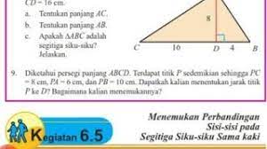 Diketahui kubus abcd.efgh dengan panjang rusuk 6 cm. Kelas 8 Ayo Kita Berlatih 6 3 No 9 Matematika Semester 2 Youtube
