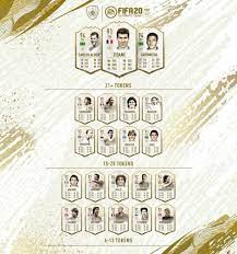 Estos son todos los jugadores con cinco estrellas de filigranas. Fifa 20 Icon Swaps List Of Swap Icons Objectives And Rewards