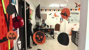Decoracion de halloween para oficina. Decoracion Oficina Emerson Medellin Halloween Youtube