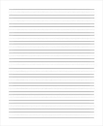Free first grade writing paper. Free 7 Sample Lined Paper Templates In Pdf Ms Word