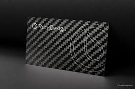 Carbon fiber is exactly what the name suggests extremely thin strong fibers. Carbon Fiber Business Cards