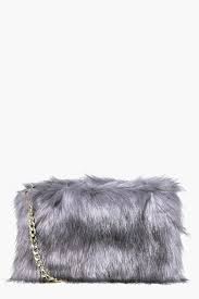 Faux Fur Cross Body Bag Boohoo