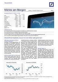 Die nachrichtenlage auf unternehmensseite ist dünn. Markte Am Morgen Der Newsletter Fur Unternehmer Deutsche Bank Deutsche Bank