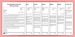 Format in the body of a formal letter capitalise the first word of the text (even if the salutation ends with a comma). Ks2 Formal Letter Examples Resource Pack Teacher Made