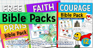 Free Bible Verse Printables For Kids A Year Of Verses