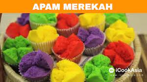 Yuk belajar cara membuat kue basah kukus dengan tampilan warna warni. Resepi Apam Merekah Try Masak Icookasia Youtube
