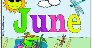 June Coloring Page W Frog Filled In Billygorilly Coloring Pages Kids Journal Printable Activities For Kids