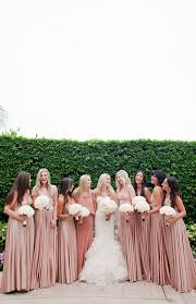 I Like The Dusty Pink For The Bridesmaids It Will Suit The Autumn Wedding While Still Being Romanti Dusty Pink Bridesmaid Dresses Bridesmaid Blush Bridesmaids