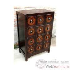 Eminza > meuble > meuble de rangement > meuble � tiroirs. Video Meuble Cd 12 Tiroirs Peint Ideogramme Chinois Style Chine C0902 Sur Meuble Decoration Pays