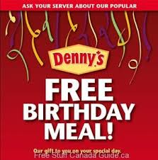 Denny S Coupons Canada Free Birthday Meal Kids Eat Free Free Birthday Food Kids Eat Free Birthday Freebies