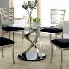 round glass top dining room table