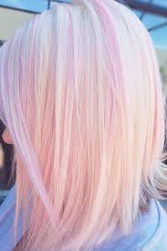 Without seeing and feeling the hair, no one could accurately assess this situation. Medium Straight Balayage Hair Mediumstraightbalayagehair Blonde Hair With Pink Highlights Pink Blonde Hair Light Pink Hair