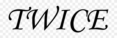 Edited on sep 05, 2016 at 06:34 by fckkkkk. Twice Logo Engelsrufer Clipart 1935970 Pikpng