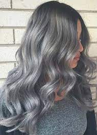Gray blonde hair is totally in right now! Smokey Grey Dark Grey Hair Dye Novocom Top