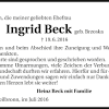 Published credits of ingrid beck include the lord is my shepherd: 1