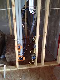 Tv wall mounted over fireplace with all wires hidden in the wall. In Wall Tv Cable Conduit Cables And Connectors