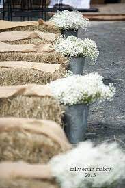 Gallery Hay Bale Seating Rustic Wedding Seating Ceremony Seating