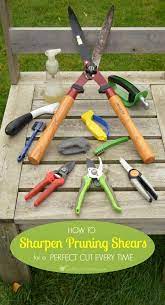 Just Because Your Pruning Tools Are Dull Doesn T Mean You Need To Buy New Ones It S Super Easy To Sharpen Pruning Sh Gardening For Beginners Garden Care Prune