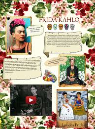 Biografia De Frida Kahlo Para Niños Para Imprimir Frida Kahlo Frida Kahlo Espagnol Cours Espagnol