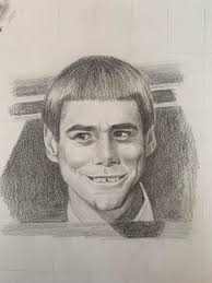 Original paintings by Jim Carrey from Dumb and Dumber