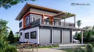 Get exterior design ideas for your modern house elevation. Majestic 4 Bedroom Modern Double Storey House Pinoy Eplans