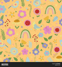 Summer Seamless Image Photo Free Trial Bigstock