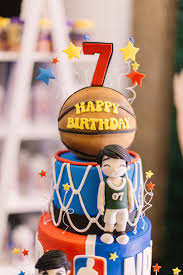 Instant download basketball birthday invitation, sport invite theme, personalized party invite, 5x7 editable pdf printable invitation. Kara S Party Ideas Nba Basketball Birthday Party Kara S Party Ideas