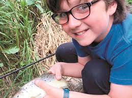 Big Fish Column: Burnham pupil Luke Bailey hooks brown trout after  switching to worm bait