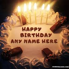 Chocolate Birthday Cake For Sister With Candles Cool Candles Happy Birthday Cake For Friends With Name Birthday Cake With Candles Friends Birthday Cake Image Birthday Cake