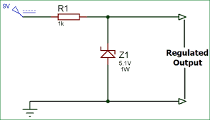 The latter voltage is too high to supply many chips such as a microcontroller, so it needs to be regulated. Zener Diode Voltage Regulator Circuit Diagram Voltage Regulator Circuit Free Energy Generator