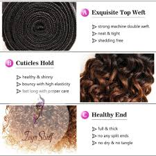 Design to make, embrace yourself! Brazilian Ombre Kinky Curly 100 Human Hair Weave Bundle Women Human Hair Total Beauty Shop Brazilian Hair Malaysian Hair Indian Hair Peruvian Lots More Hair