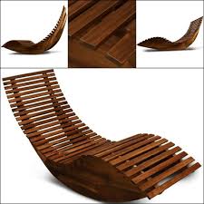 This Robust Lounger Made Of Acacia Wood Is Characterized By Its Ergonomic Form And Unique Rocking Fun Outdoor Furniture Plans Outdoor Wicker Chairs Sun Lounger