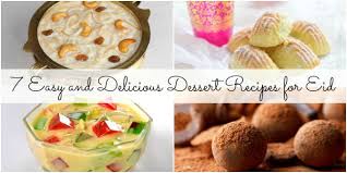 quick and easy dessert recipes for eid