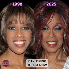 From earthbound elegance to intergalactic glam 🌍✨👽 What do you rate Gayle  King's evolution