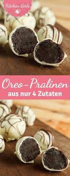 Wenn Ihr Diese Pralinen Mit Oreo Keksen Einmal Gegessen Habt Werdet Ihr Nie Wie Diese Einmal Gegessen Ha Pralinen Rezepte Pralinen Selber Machen Oreo