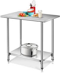 Check out our kitchen & dining tables selection for the very best in unique or custom, handmade pieces from our shops. Amazon Co Uk Stainless Steel Table