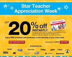 Office Depot Teacher Appreciation Week Teacher Appreciation Week Teacher Appreciation Teacher Discounts