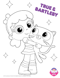 A big sign was posted that said access denied. 15 Free Printable True And The Rainbow Kingdom Coloring Pages