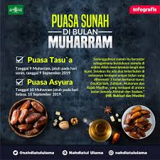 Tarikh dan niat puasa hari asyura dan tasu'a bulan muharram. Nahdlatul Ulama Twitterissa Infografis Yuk Puasa Tasu A Dan Asyura Semoga Allah Senantiasa Merahmati Kita Amin