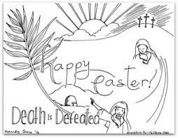 All our printable files are 100% free to use in your church, sunday school, home, or anywhere kids need to hear the good news about jesus rising from the dead. 15 Easter Coloring Pages Religious Free Printables For Kids