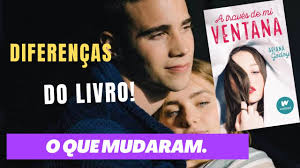 FILME E LIVRO- DIFERENÇAS/ ATRAVÉS DA MINHA JANELA