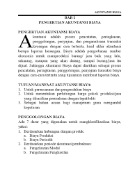 Rak cabang banyumas rp 1.822.500 dr. Resume Akuntansi Biaya