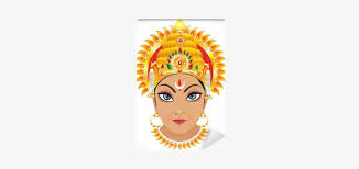 Download maa durga wallpaper, photos & images. Draw Face Of Durga Maa Png Image Transparent Png Free Download On Seekpng